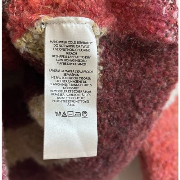 Free People My Girl Turtleneck Sunburst Combo Size M - Picture 7 of 10